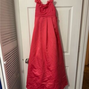 Elegant Pink Evening Gown